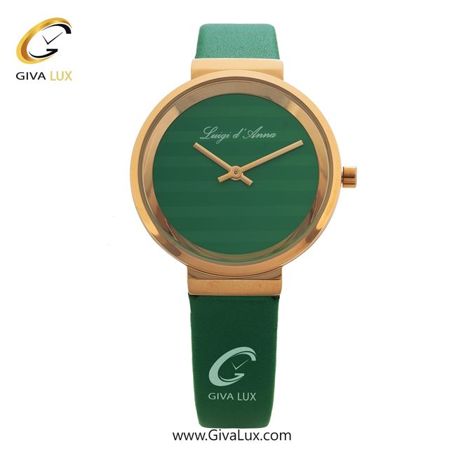 ساعت مچی اورجینال زنانه LdA رزگلد | سبز| سبز| کد رفرنس 2187